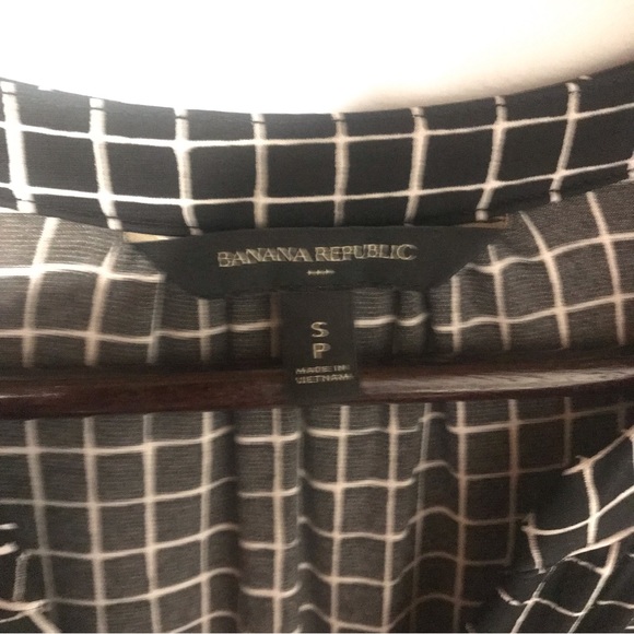 Banana Republic Dress Black and White Small. - Picture 6 of 12
